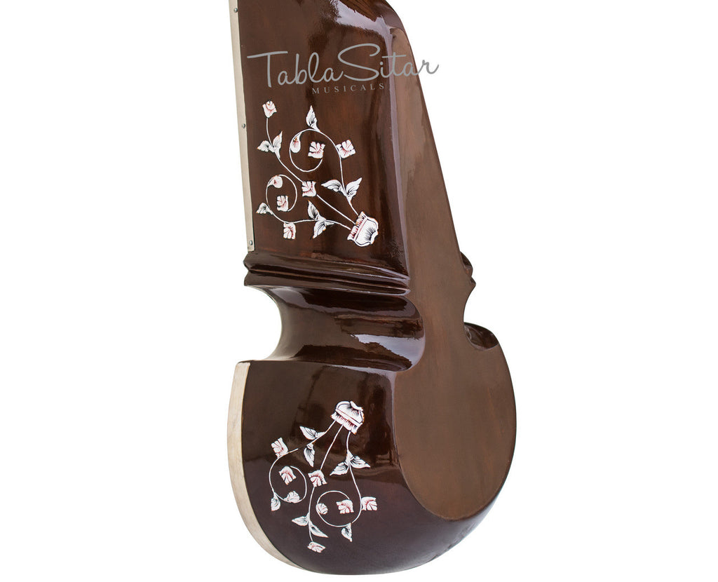 MAHARAJA Tun Wood Sarod - Amjad Ali Khan Style, Coconut Plectrum GB