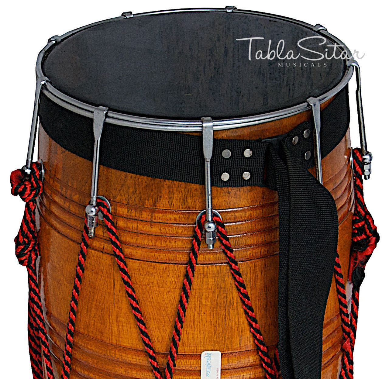 MAHARAJA Punjab Bhangra Dhol, Natural Color, Mango Wood - GE