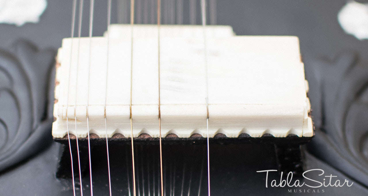 MAHARAJA Electric Sitar, Studio, Kharaj Pancham, Black Color - IA