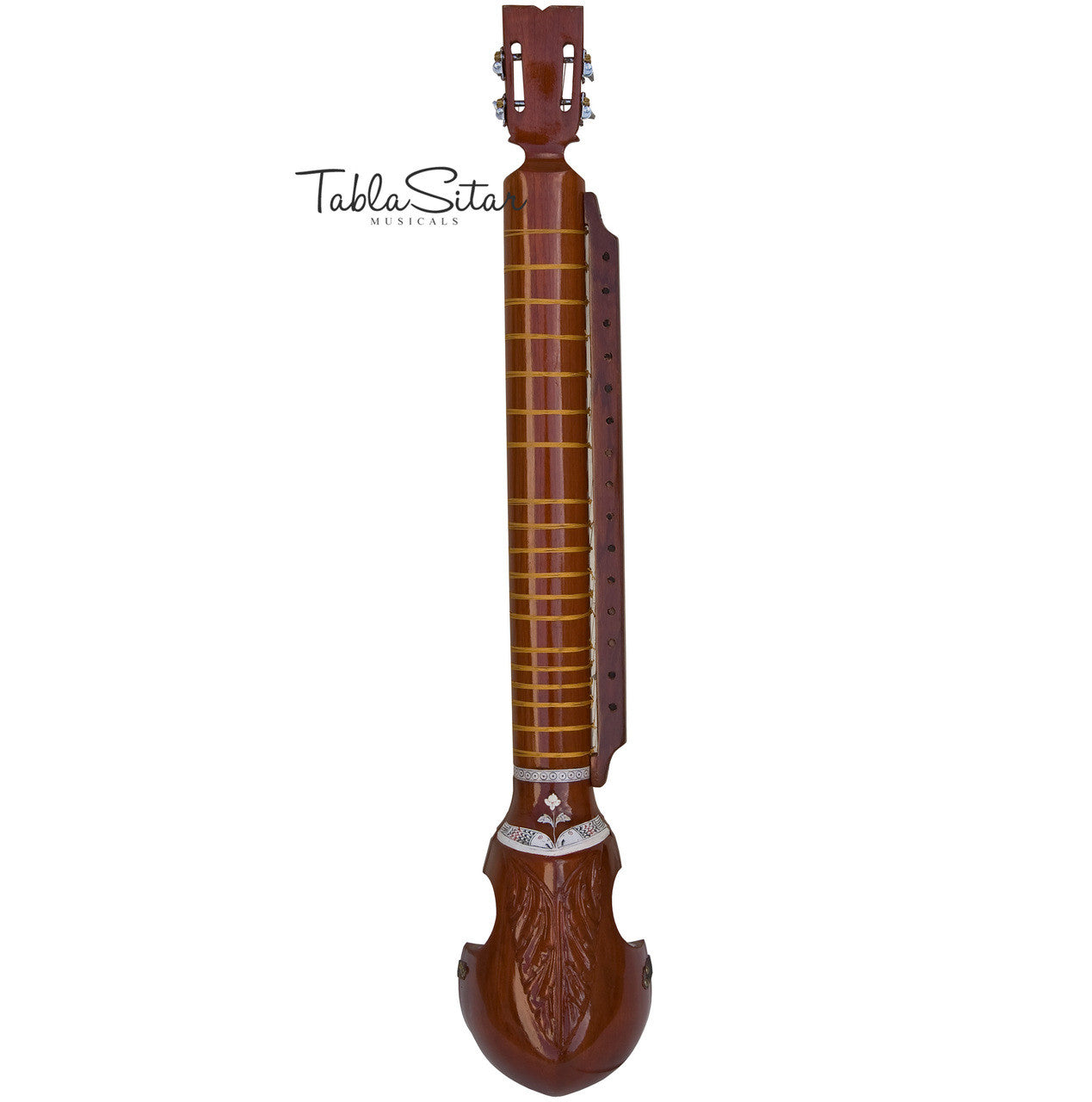 MAHARAJA Esraj, Special Bow, Tun Wood, Dark Wood Color - IE