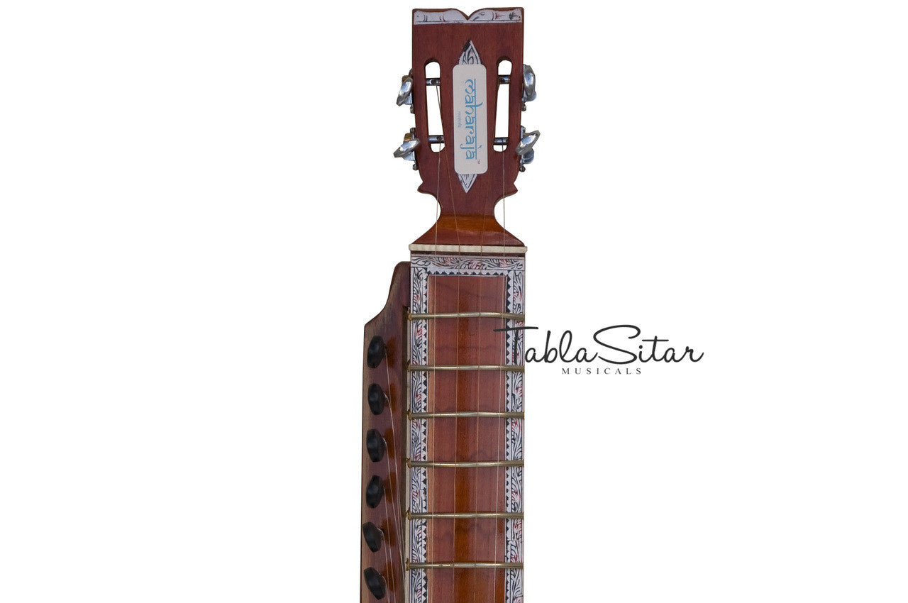 MAHARAJA Esraj, Special Bow, Tun Wood, Dark Wood Color - IE