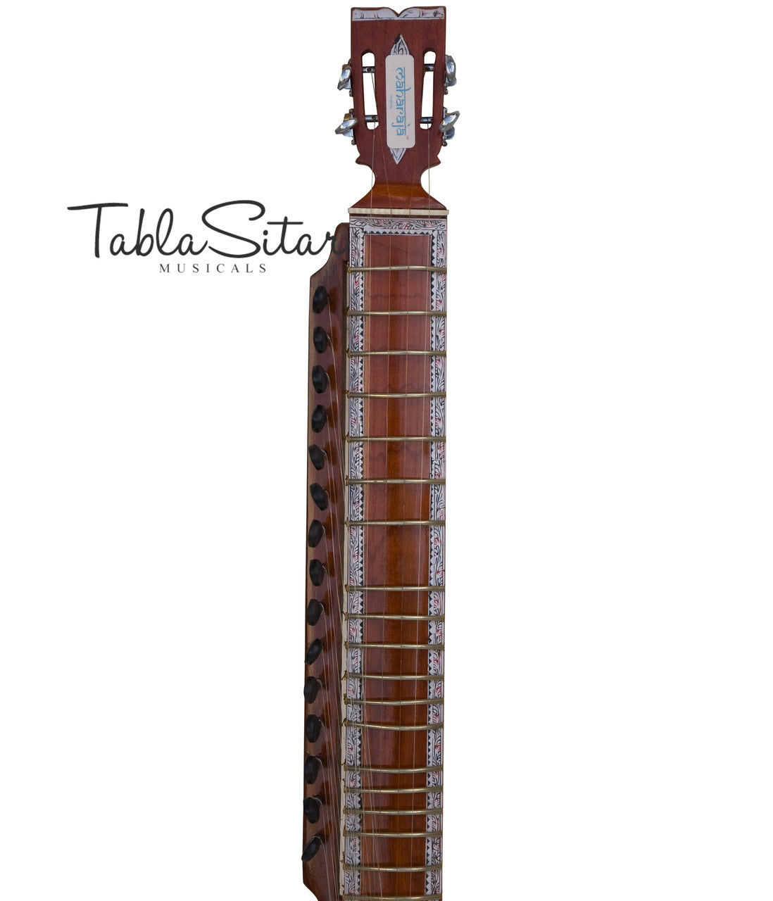MAHARAJA Esraj, Special Bow, Tun Wood, Dark Wood Color - IE