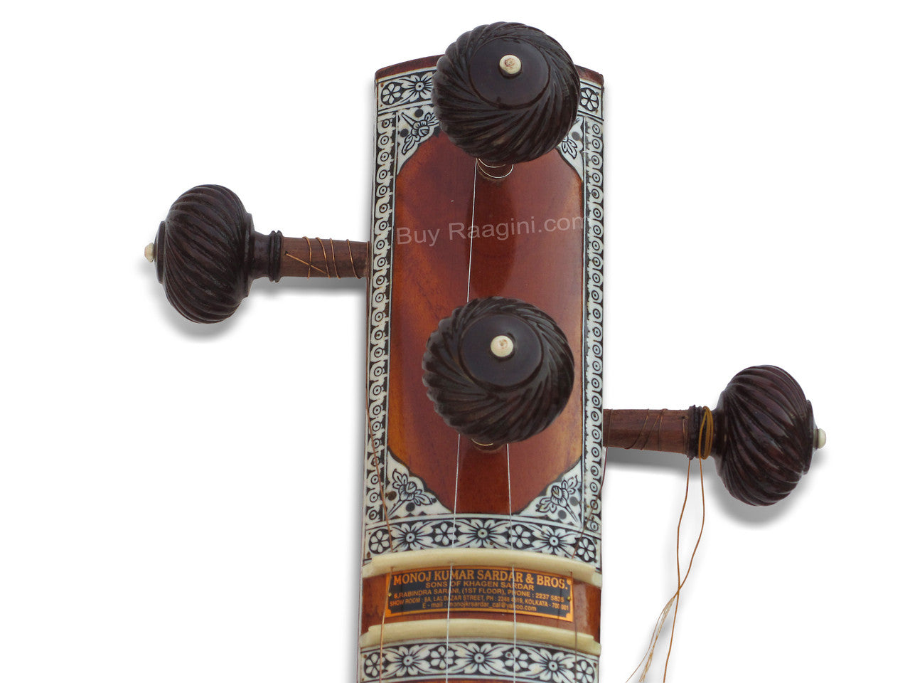 Monoj K Sardar Tanpura, Female, 4 Strings, Natural, Tambura - BBJ