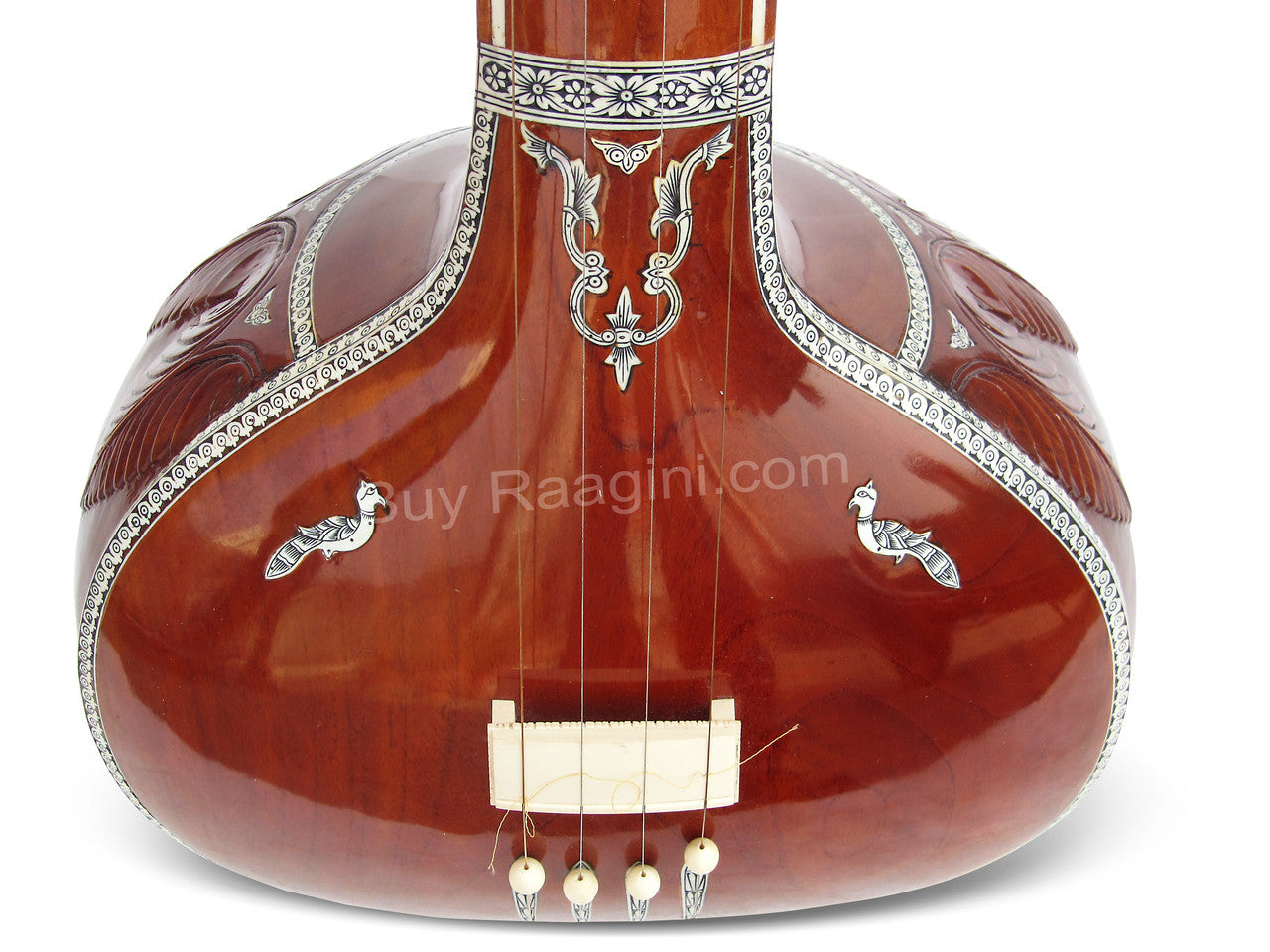 Monoj K Sardar Tanpura, Female, 4 Strings, Natural, Tambura - BBJ