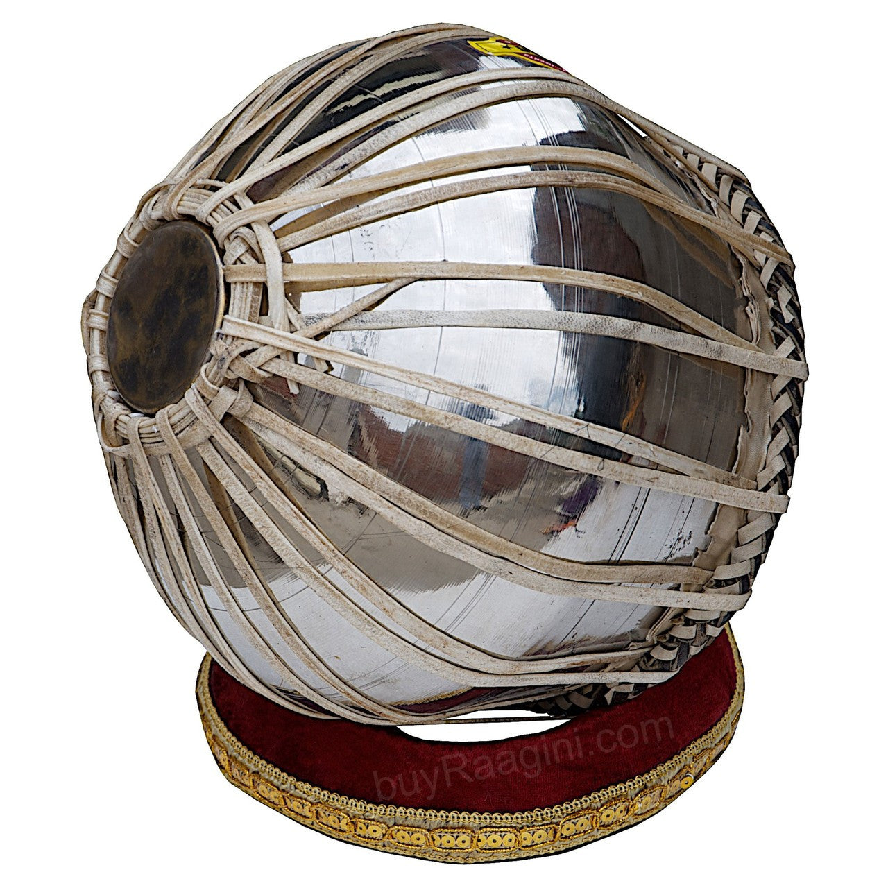MUKTA DAS Tabla, 4KG Chromed Copper Bayan, Finest Dayan, Hammer AEB