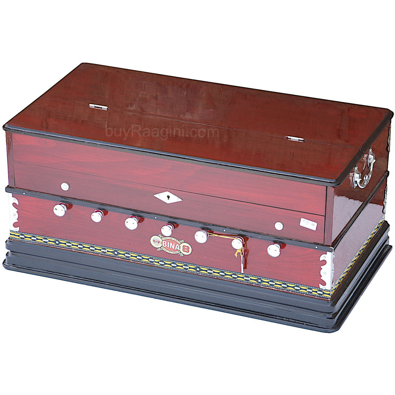 BINA NO. 8 Harmonium, 2 Reeds, 3.25 Octaves, 7 Stops, Rosewood AGD