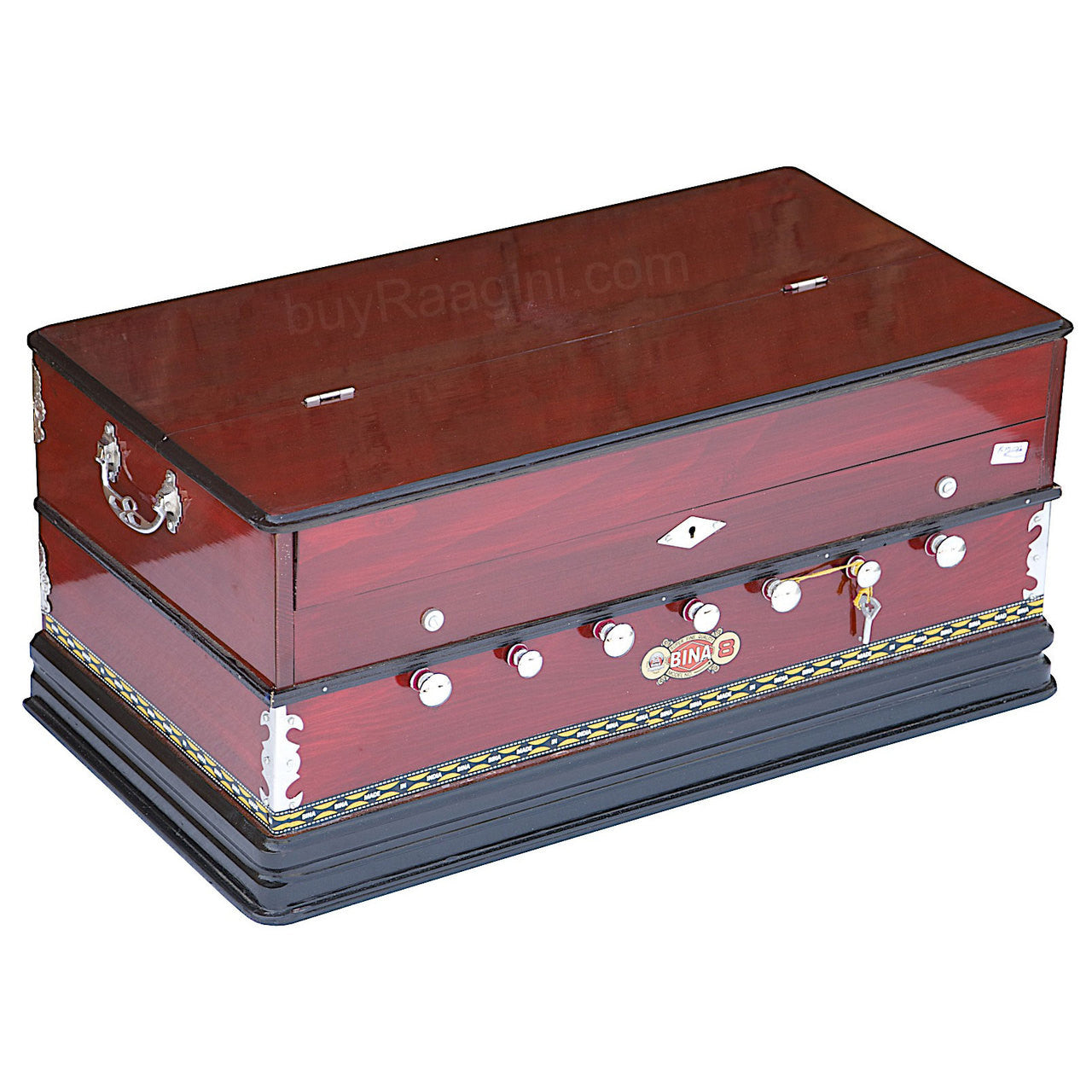 BINA NO. 8 Harmonium, 2 Reeds, 3.25 Octaves, 7 Stops, Rosewood AGD