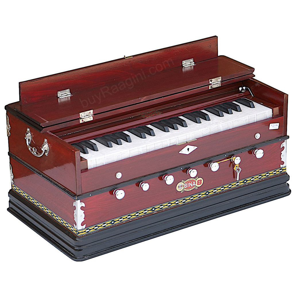 BINA NO. 8 Harmonium, 2 Reeds, 3.25 Octaves, 7 Stops, Rosewood AGD