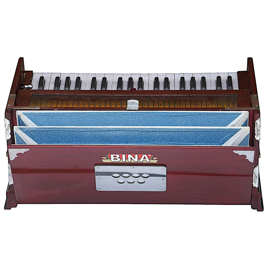 BINA NO. 8 Harmonium, 2 Reeds, 3.25 Octaves, 7 Stops, Rosewood AGD