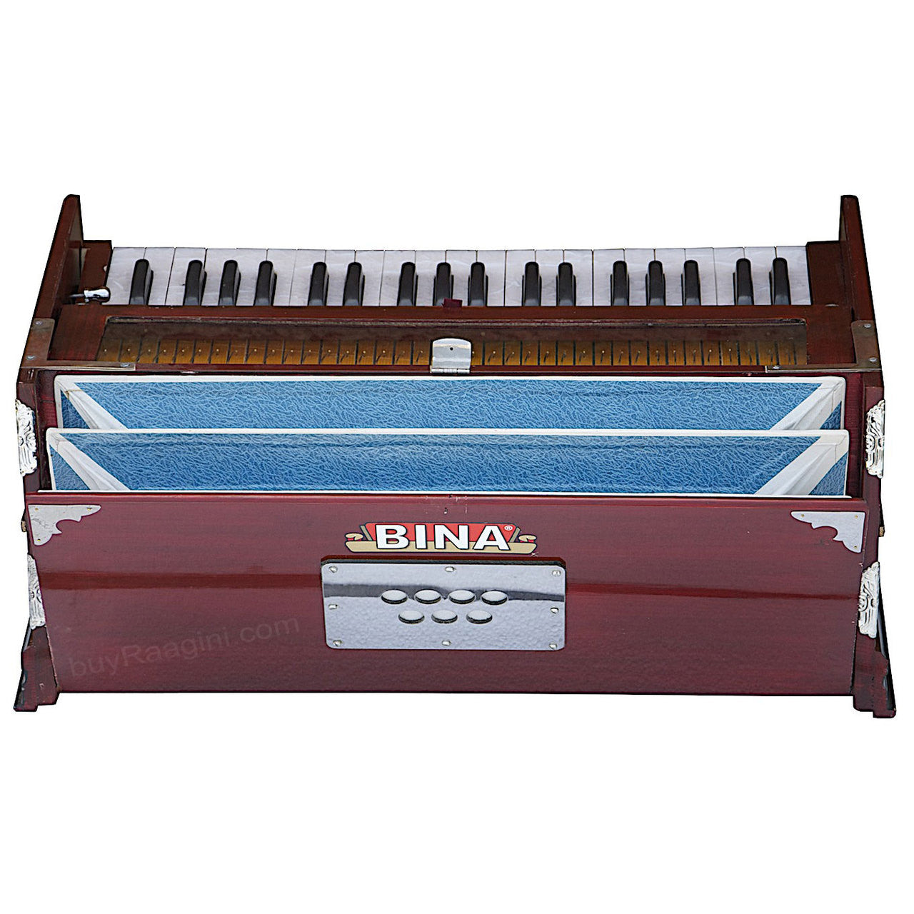 BINA NO. 8 Harmonium, 2 Reeds, 3.25 Octaves, 7 Stops, Rosewood AGD