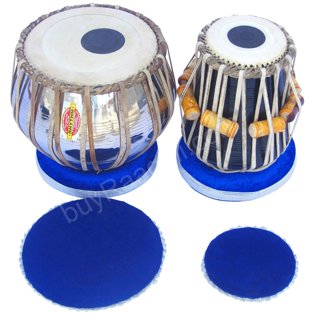 MUKTA DAS Student Tabla, 2.5 KG Brass Bayan, Finest Dayan, Hammer AIF