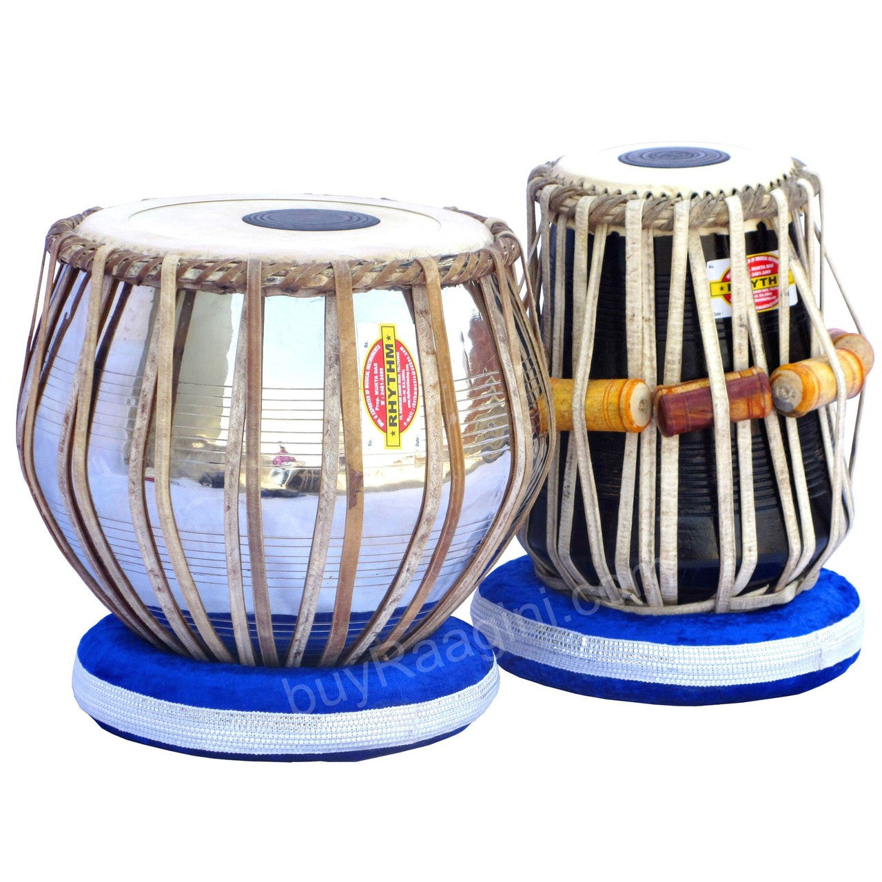 MUKTA DAS Student Tabla, 2.5 KG Brass Bayan, Finest Dayan, Hammer AIF