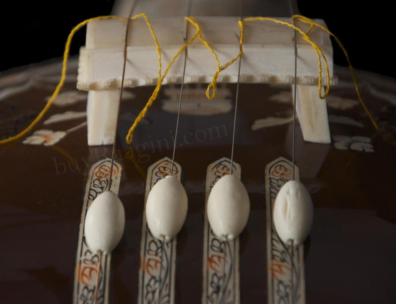 MAHARAJA Special Designer Male Tanpura, 4 Strings, Fiber Case BFI