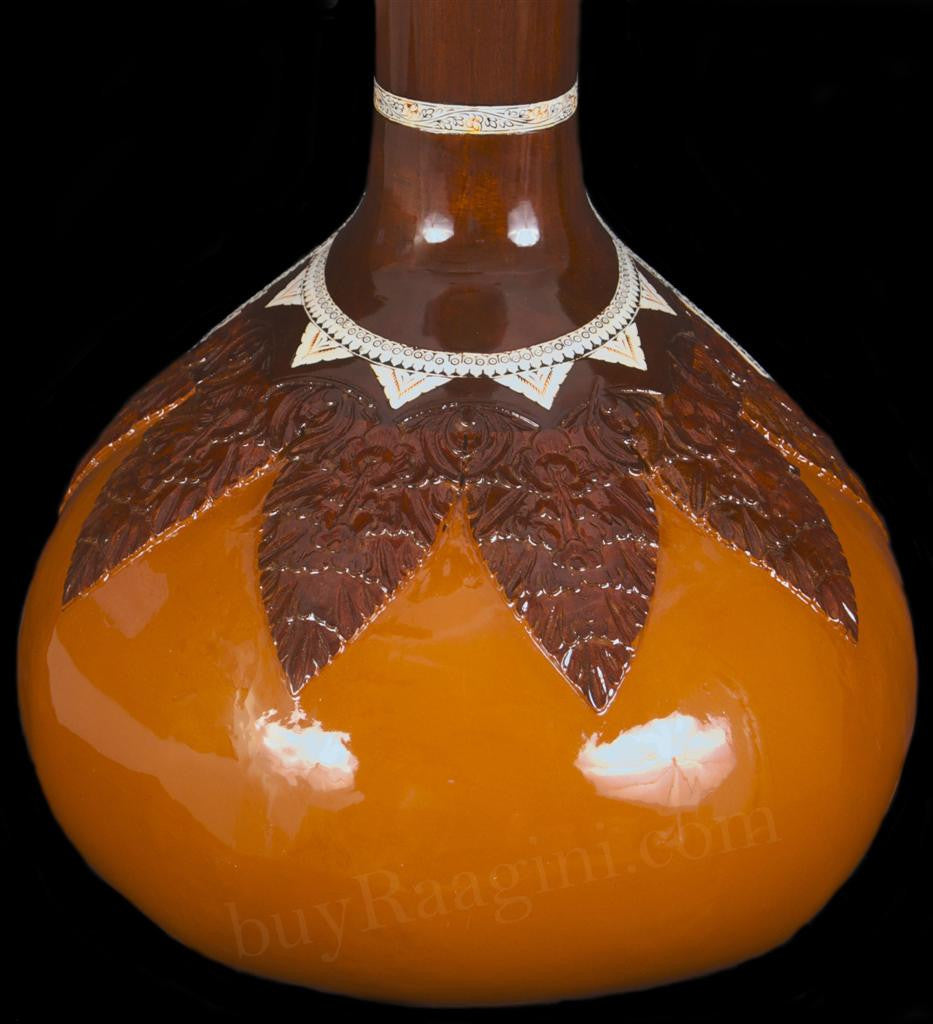 MAHARAJA Special Designer Male Tanpura, 4 Strings, Fiber Case BFI