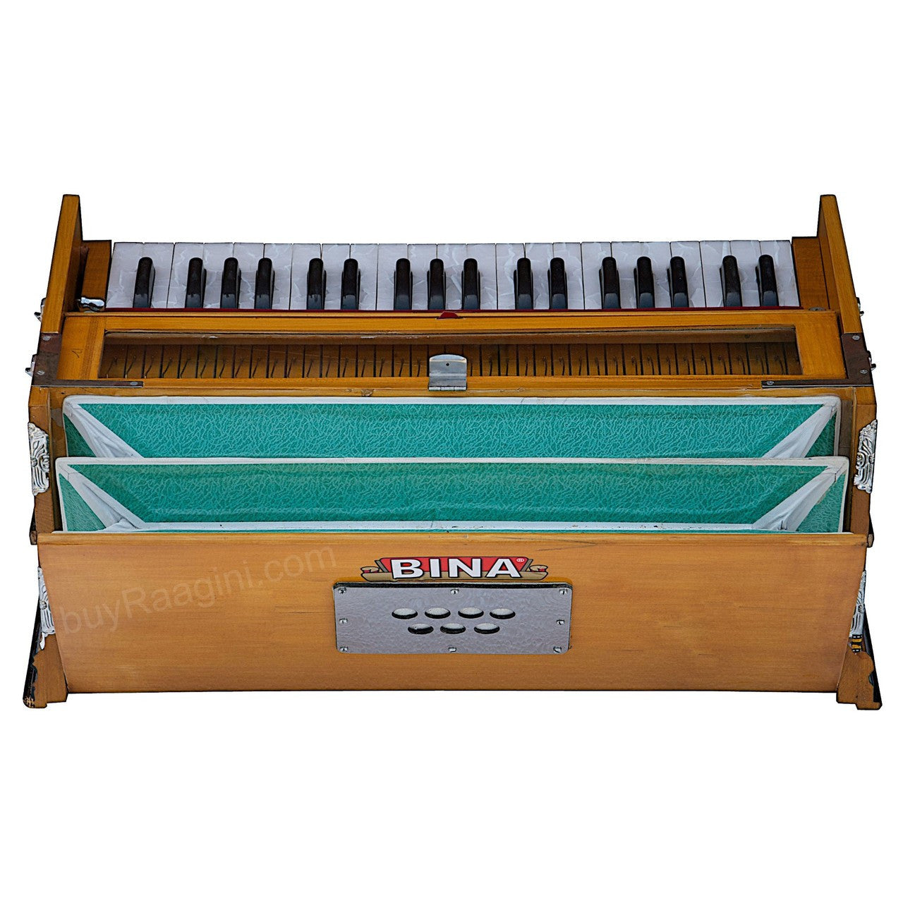 BINA NO. 8 Harmonium, 2 Reeds, 3.25 Octaves, 7 Stops, Coupler DJF