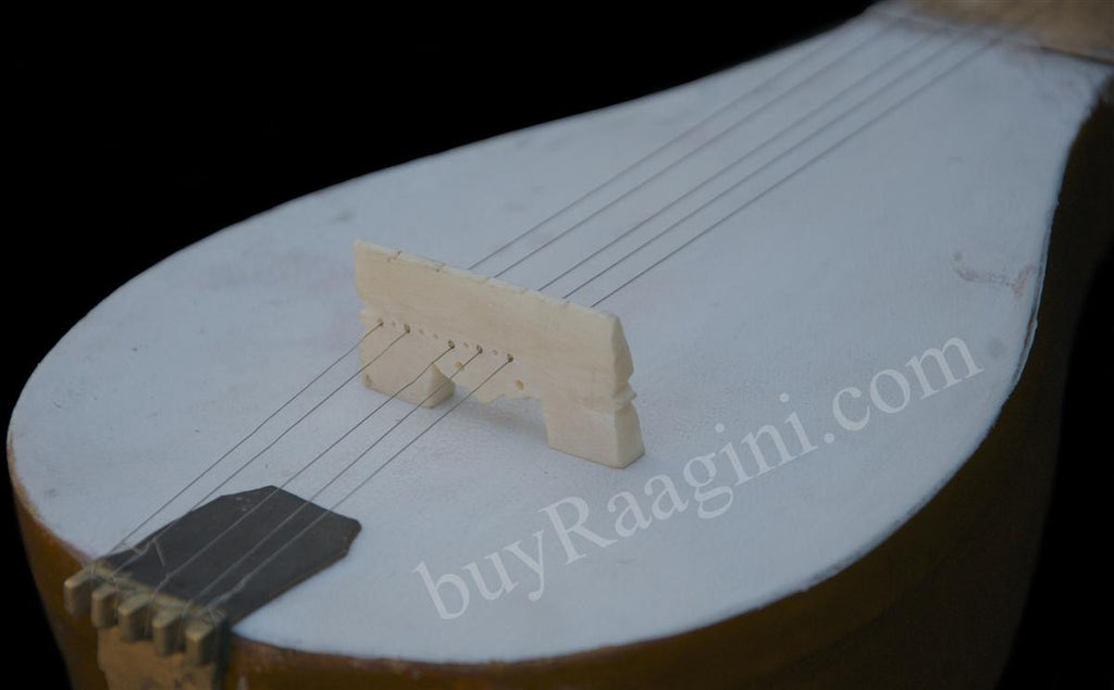 MAHARAJA Designer Mini Veena, Tun Wood, Handmade - EI