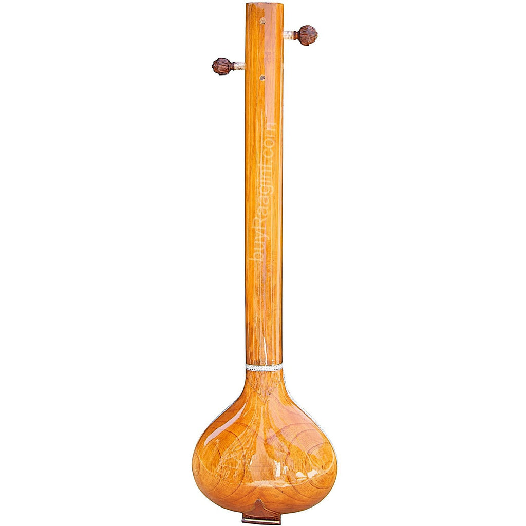MAHARAJA Tanpuri, Wooden Carving, 4 Strings, Instrumental Tanpura FF 
