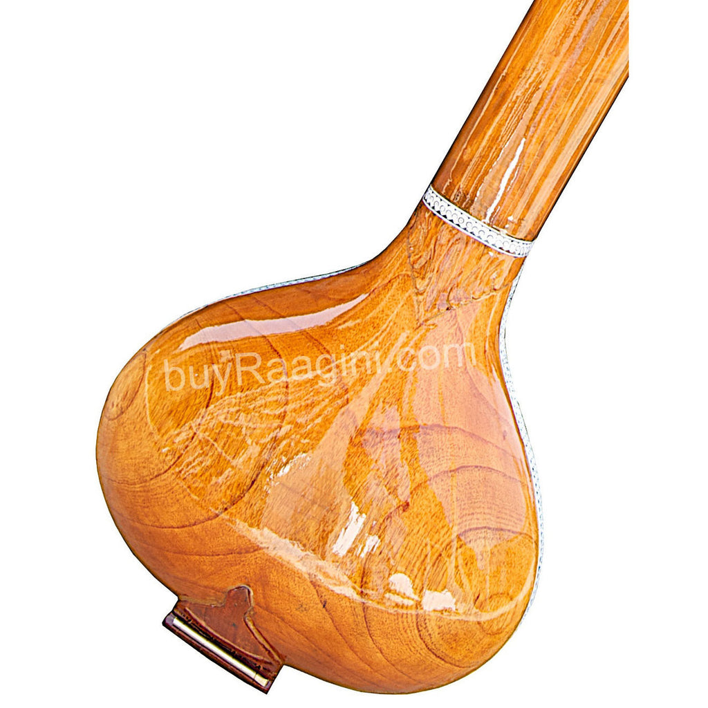 MAHARAJA Tanpuri, Wooden Carving, 4 Strings, Instrumental Tanpura FF 
