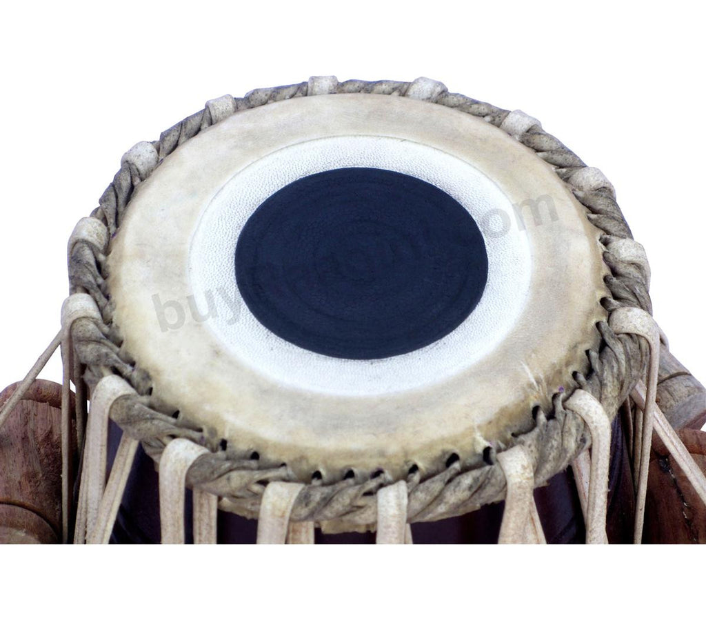 MAHARAJA Concert Twin Color Tabla, 4.5Kg Copper Bayan, Finest Dayan GJ