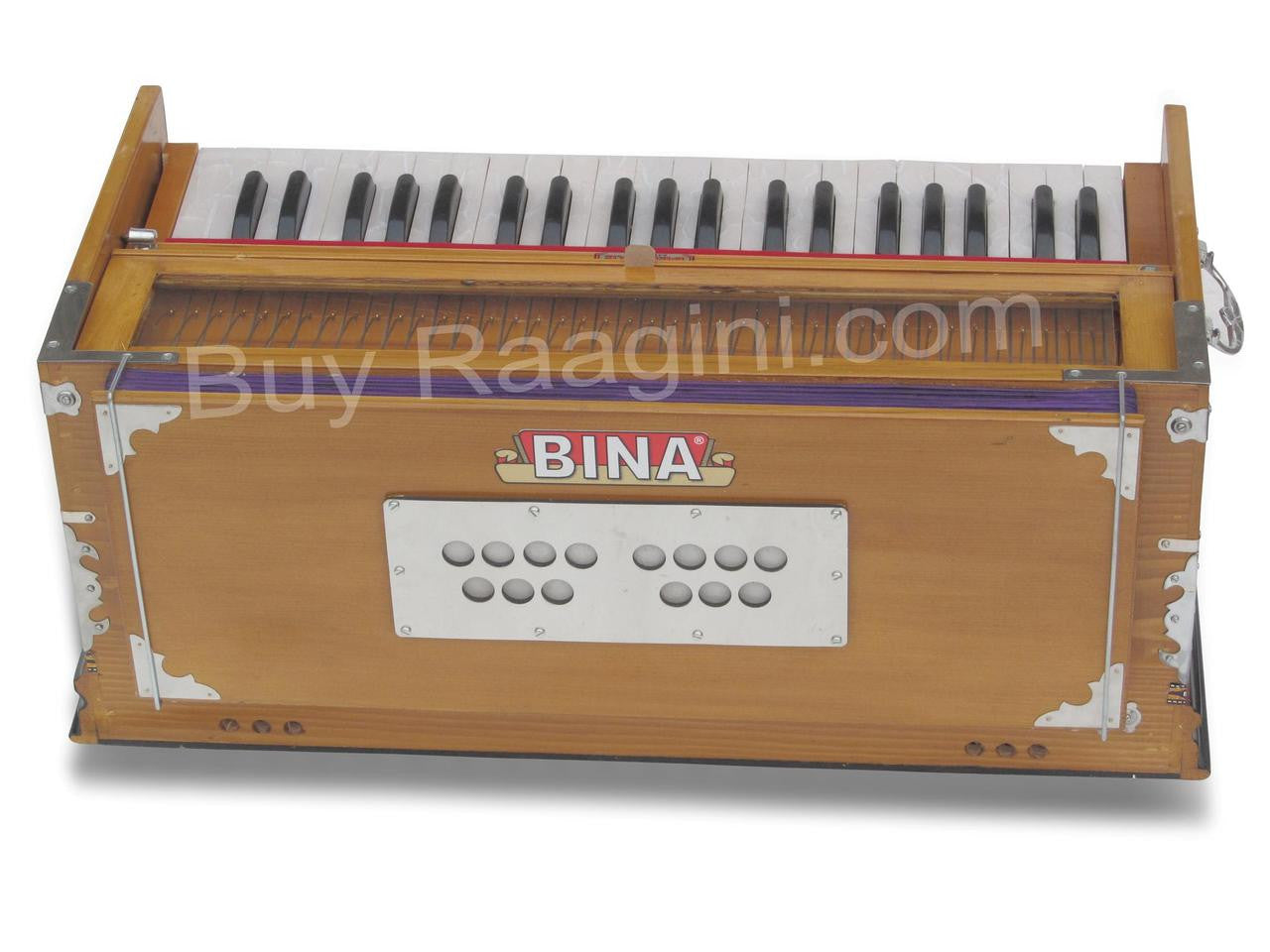 BINA NO. 9 Harmonium, 2 Reeds, 3.5 Octaves, 7 Stops, Coupler AGE