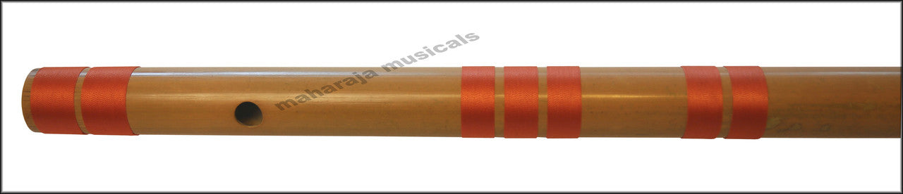 MAHARAJA Bansuri Scale C Sharp Bass 34 Inch, Indian Bamboo Flute CFJ