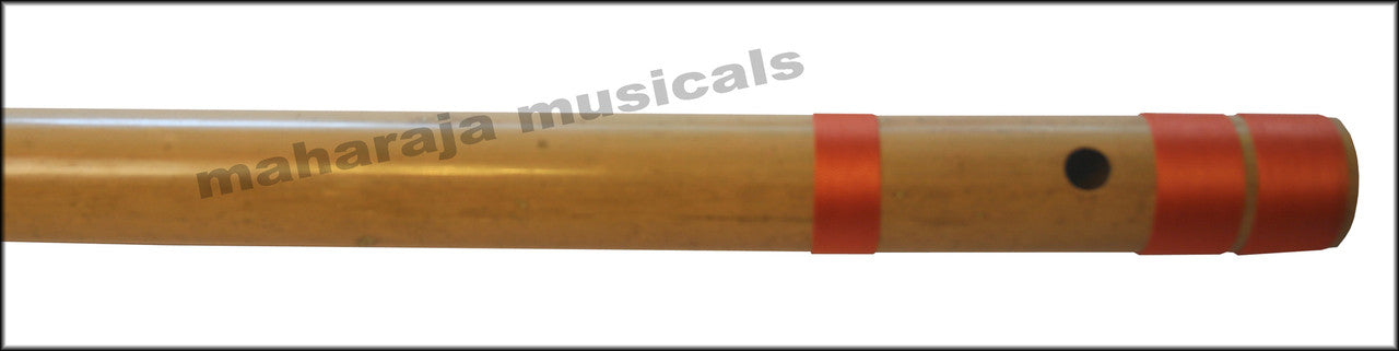 MAHARAJA Bansuri Scale D Natural Bass 33.5 Inch IndianBamboo Flute CFC