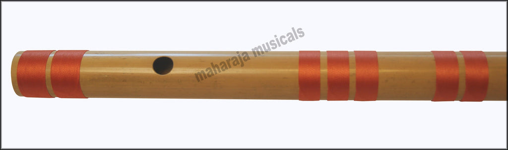 MAHARAJA Bansuri Scale E Natural Bass 29.5 Inch Indian Bamboo Flute CFG
