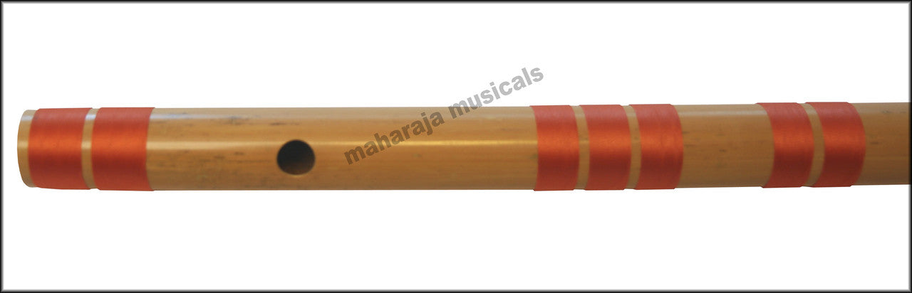MAHARAJA Bansuri Scale F Natural Bass 28 Inch, Indian Bamboo Flute CFI