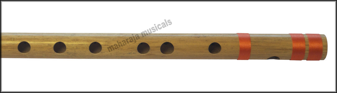 MAHARAJA Bansuri Scale B Natural Bass 20 Inch, Indian Bamboo Flute CEE