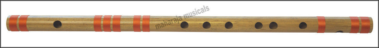 MAHARAJA Bansuri Scale B Natural Bass 20 Inch, Indian Bamboo Flute CEE